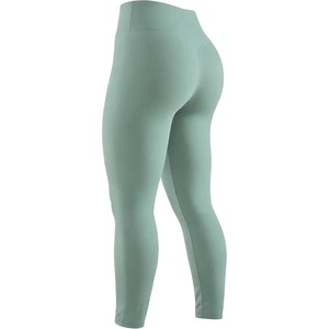 image:imageAoxjox Womens High Waisted Workout Lumira Leggings Tummy Control Lumastretch Luxe Buttery Soft Yoga Pants 27Eucalyptus