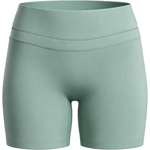 image:imageAoxjox Workout Biker Shorts for Women Lumira High Waisted Exercise Athletic Gym Running Lumastretch Luxe Yoga Short 5Eucalyptus