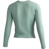 image:imageAoxjox Womens Raglan Lumira Long Sleeve Workout TShirt Crew Neck Tee No Pad Lumastretch Luxe Gym Yoga T Shirt TopEucalyptus