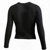 image:imageAoxjox Womens Raglan Lumira Long Sleeve Workout TShirt Crew Neck Tee No Pad Lumastretch Luxe Gym Yoga T Shirt TopTrue Black