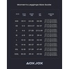 image:imageAoxjox Womens Workout Athlenza Straight Leg Bottoms High Waist Lumastretch Gym Yoga Pants 31 33 35Evergreen
