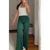image:imageAoxjox Womens Workout Athlenza Straight Leg Bottoms High Waist Lumastretch Gym Yoga Pants 31 33 35Evergreen