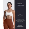 image:imageAoxjox Mini Flare Leggings for Women Trinity Tummy Control High Waisted Wide Leg Yoga Pants 293133Cherry Mahogany