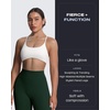 image:imageAoxjox Mini Flare Leggings for Women Trinity Tummy Control High Waisted Wide Leg Yoga Pants 293133Forest Green