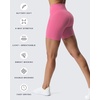 image:imageAoxjox Scarlett Workout Biker Shorts for Women Tummy Control High Waisted Hidden Scrunch Athletic Gym Running Yoga Short 6Azalea Pink