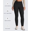 image:imageAoxjox Womens Workout Peach Contour Seamless Hidden Scrunch Butt Lift Leggings for Women Gym Yoga Pants 24Black