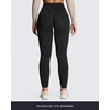 image:imageAoxjox Womens Workout Peach Contour Seamless Hidden Scrunch Butt Lift Leggings for Women Gym Yoga Pants 24Black