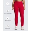 image:imageAoxjox Womens Workout Peach Contour Seamless Hidden Scrunch Butt Lift Leggings for Women Gym Yoga Pants 24Lipstick Red