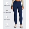 image:imageAoxjox Womens Workout Peach Contour Seamless Hidden Scrunch Butt Lift Leggings for Women Gym Yoga Pants 24Naval Blue