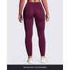 image:imageAoxjox Womens Workout Peach Contour Seamless Hidden Scrunch Butt Lift Leggings for Women Gym Yoga Pants 24Venom Purple