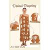 imageECOWISH Womens Summer Maxi Dress Casual One Shoulder Midi Dresses Beach Vacation Boho Resort Long Sundress with Pockets 2025Orange