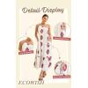 imageECOWISH Womens Summer Maxi Dress Casual One Shoulder Midi Dresses Beach Vacation Boho Resort Long Sundress with Pockets 2025Red