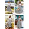 imageECOWISH Women Boho Maxi Skirt Summer Asymmetric Tiered Drawstring Elastic High Waist ALine Flowy Long Skirts with Pockets441 Black Flower