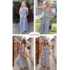 imageECOWISH Women Sleeveless Maxi Dress Summer Spaghetti Strap Casual Loose Boho Beach Dress Asymmetric Tiered Flowy Long Dress429 Navy Blue