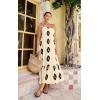 imageECOWISH Womens Summer Maxi Dress Casual One Shoulder Midi Dresses Beach Vacation Boho Floral Long Sundress with Pockets 2025Beige
