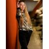 imageECOWISH Womens Casual Floral Zip Up Bomber Jacket Coat Lightweight Short Camo No Lining Outwear Tops Windbreaker with Pocket333 Army Green