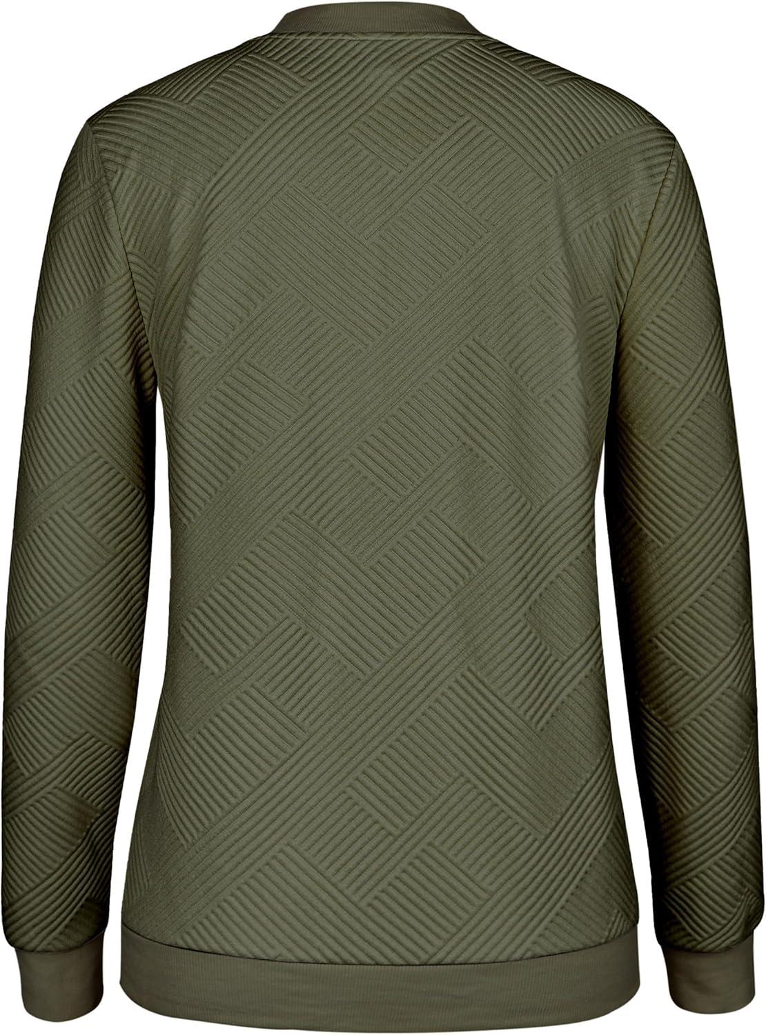 imageECOWISH Womens Casual Floral Zip Up Bomber Jacket Coat Lightweight Short Camo No Lining Outwear Tops Windbreaker with Pocket454green