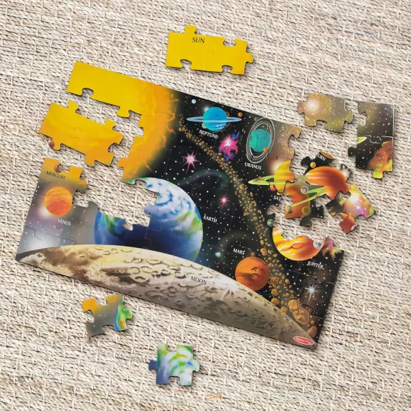 imageMelissa ampamp Doug Solar System Floor Puzzle 48 pcs 2 x 3 Feet  FSC CertifiedSolar System