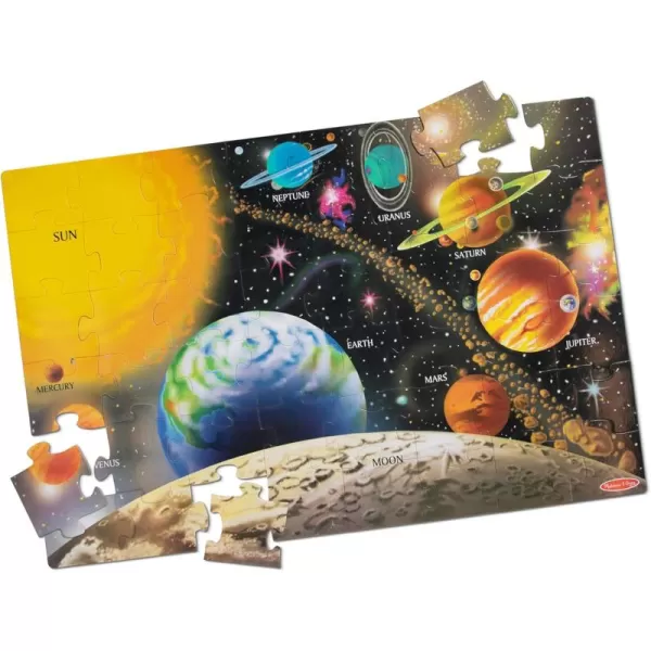 imageMelissa ampamp Doug Solar System Floor Puzzle 48 pcs 2 x 3 Feet  FSC CertifiedSolar System