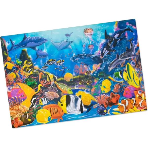 imageMelissa ampamp Doug Solar System Floor Puzzle 48 pcs 2 x 3 Feet  FSC CertifiedUnderwater