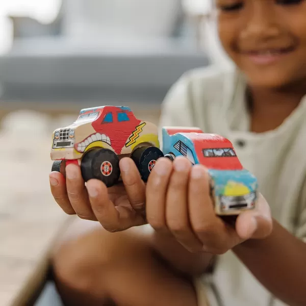 imageMelissa ampamp Doug Created by Me Race Car Wooden Craft Kit