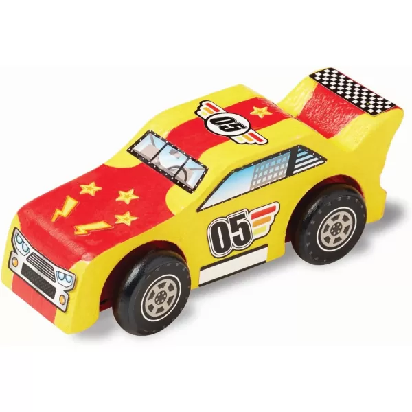 imageMelissa ampamp Doug Created by Me Race Car Wooden Craft Kit