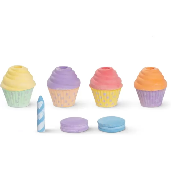 imageMelissa ampamp Doug Ice Cream ampamp Cake Chalk Set  Arts And Crafts For Kids Sidewalk Chalk For Kids Ages 3