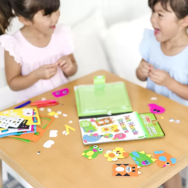 imageMelissa ampamp Doug On the Go Felt Friends Craft Activity Set With 188 Felt Stickers  FSC Certified