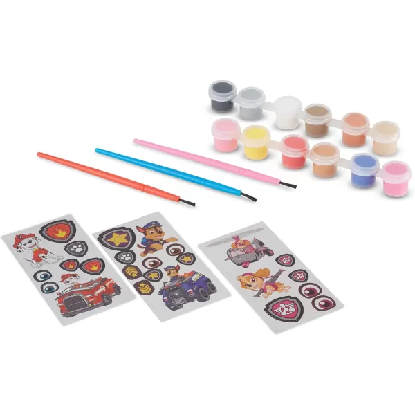imageMelissa ampamp Doug PAW Patrol Craft Kit  3 Decorate Your Own Pup Figurines  Painting Kit Toy Figures Arts And Crafts Activity For Kids Ages 6
