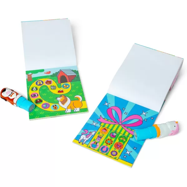 imageMelissa ampamp Doug Sticker Wow Dog and Unicorn Bundle 2 24Page Activity Pads 2 Sticker Stampers 600 Stickers Arts and Crafts Fidget Toy Collectible CharactersDog  Unicorn Bundle