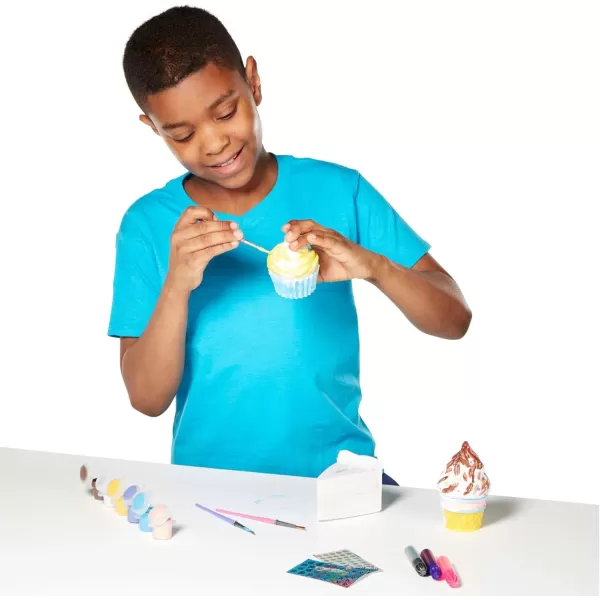 imageMelissa ampamp Doug Sweet Keepsakes Craft Kit 2 DecorateYourOwn Treasure Boxes and a Cake Bank One Size Dyo