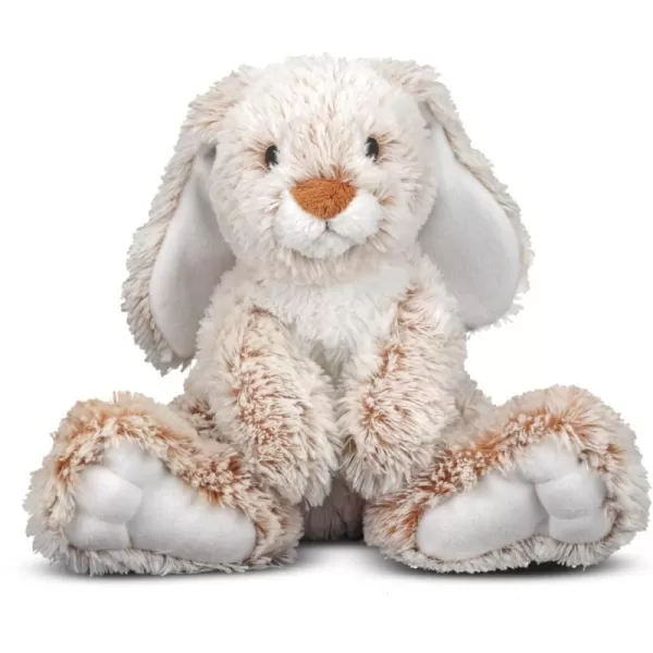 imageMelissa ampamp Doug Burrow Bunny Rabbit Stuffed Animal 9 inches