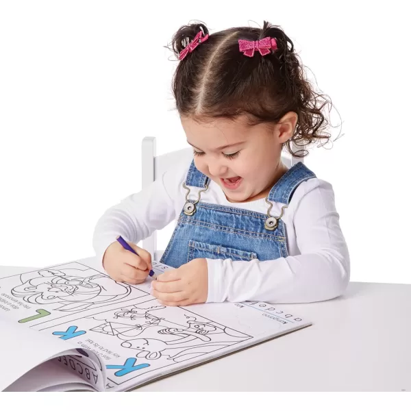 imageMelissa ampamp Doug Alphabet Activity Sticker Pad for Coloring Letters 250 Stickers  FSC Certified1405 x 1105 x 02