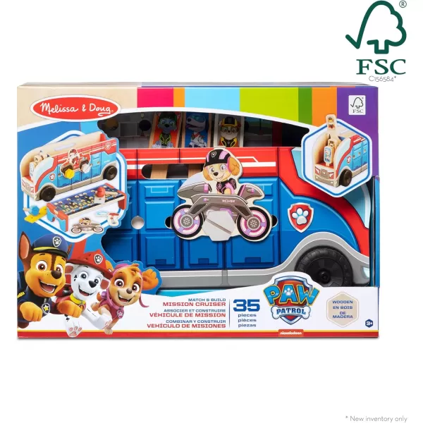 imageMelissa ampamp Doug PAW Patrol Match ampamp Build Mission Cruiser  FSC Certified