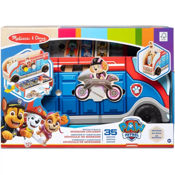 imageMelissa ampamp Doug PAW Patrol Match ampamp Build Mission Cruiser  FSC Certified