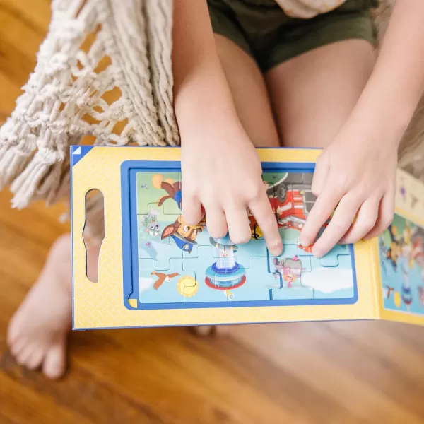 imageMelissa ampamp Doug PAW Patrol TakeAlong Magnetic Jigsaw Puzzles 2 15Piece Puzzles  FSC CertifiedJigsaw Puzzles