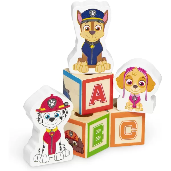 imageMelissa ampamp Doug PAW Patrol Wooden ABC Block Truck 33 Pieces  Sort And Stack Toys Alphabet Blocks For Toddlers Vehicle Toys For Kids Ages 3 3493 cm x 1778 cm x 1003 cmABC Alphabet Truck