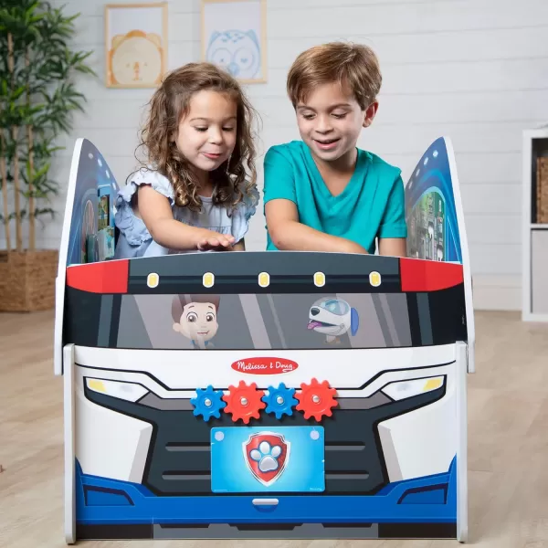 imageMelissa ampamp Doug PAW Patrol Wooden PAW Patroller Activity Center MultiSided Play Space  FSC Certified