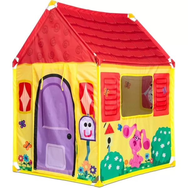 imageMelissa ampamp Doug Blues Clues ampamp You Blues House Play Tent MultiTent