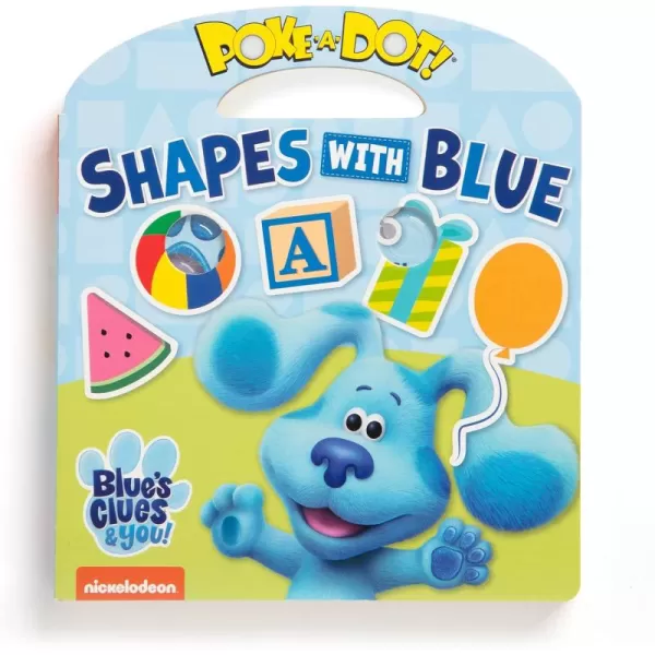 imageMelissa ampamp Doug Blues Clues ampamp You Childrens Book  PokeADot Shapes with Blue  FSC Certified