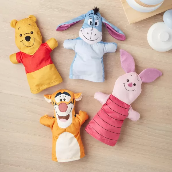 imageMelissa ampamp Doug Disney Winnie the Pooh Soft ampamp Cuddly Hand Puppets Toys For Kids Ages 2Winnie the Pooh