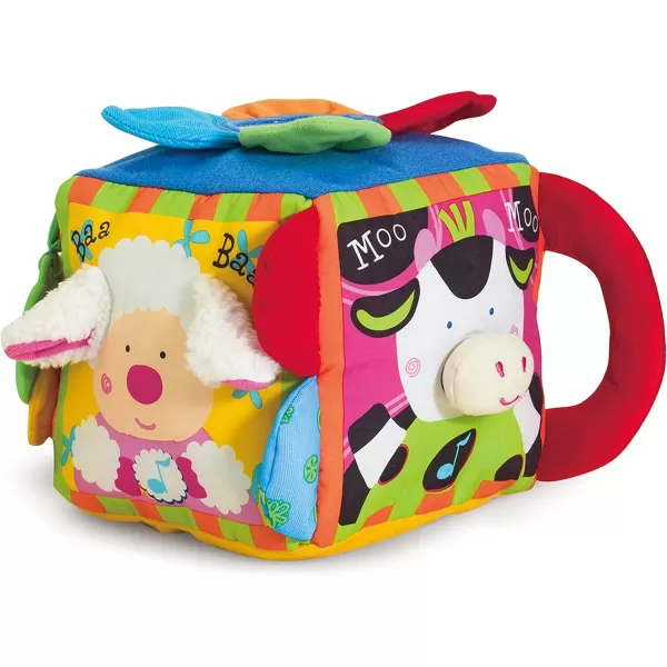 imageMelissa ampamp Doug Ks Kids Musical Farmyard Cube Educational Baby ToyStandard Packaging