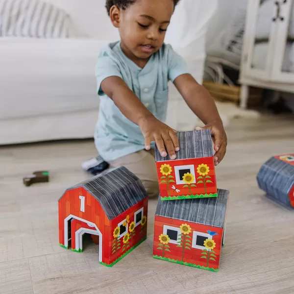 imageMelissa ampamp Doug Nesting and Sorting Barns and Animals With 6 Numbered Barns and Matching Wooden Animals  Numbers Learning Toys Sorting And Stacking Toys For Toddlers Ages 2