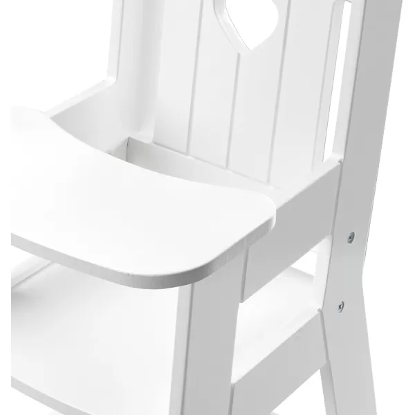 imageMelissa ampamp Doug Play High Chair  Pretend Play High Chair Baby Doll AccessoriesWhite