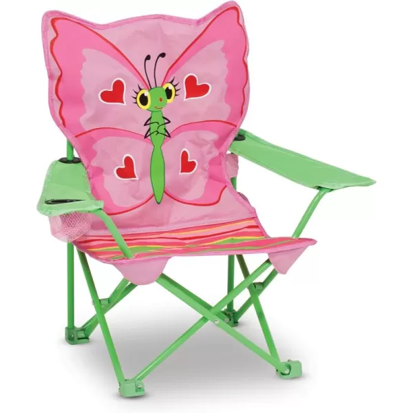 imageMelissa ampamp Doug Bella Butterfly Childs Outdoor Chair FrustrationFree PackagingFrustrationFree Packaging