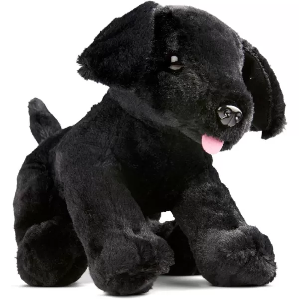 imageMelissa ampamp Doug Benson Black Lab  Stuffed Animal Puppy Dog  Extra Large Plush Black Dog For Ages 3