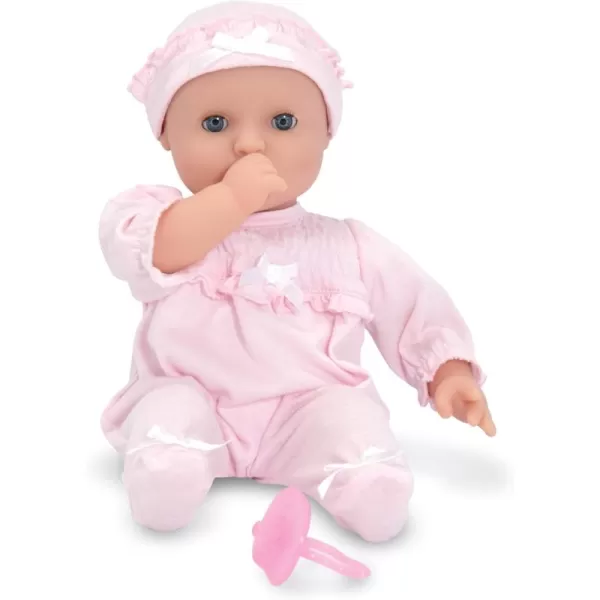 imageMelissa ampamp Doug Mine to Love Jenna 12quot Soft Body Baby Doll With Romper Washable Doll Accessories First Baby Dolls For Toddlers 18 Months And Up