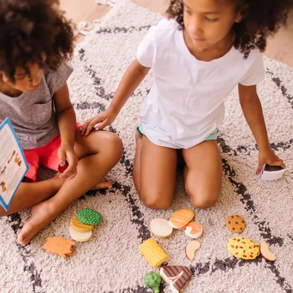 imageMelissa ampamp Doug Fun Food Combine ampamp Dine Durable Play Food for Toddlers Boys and Girls