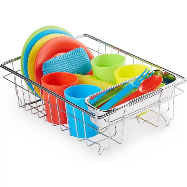 imageMelissa ampamp Doug Lets Play House Wash and Dry Dish Set 24 pcsDish Set
