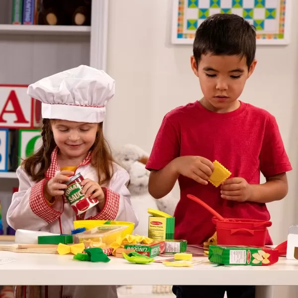 imageMelissa ampamp Doug Prepare ampamp Serve Pasta Play Food Set